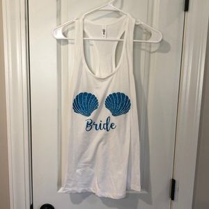 Bride tank top